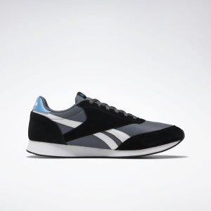 Reebok Royal Classic Jogger 2.0 Turnschuhe Herren - Grau/Schwarz/Blau/Weiß - DE 796-VOJ